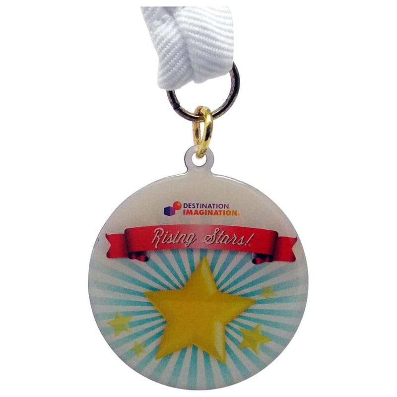 Promotional 50mm Medal Printed Full Colour (1.2mm)